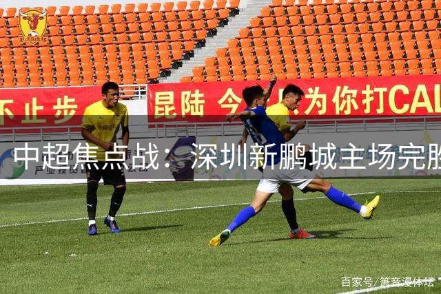 中超焦点战：深圳新鹏城主场完胜重庆铜梁龙 终结连败